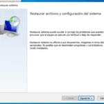 Restaurar Sistema Windows 10 y Windows 11